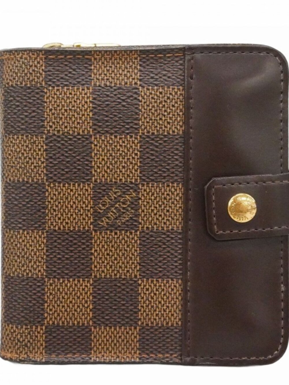 Louis Vuitton Wallet Damier Compact Zip Ebene